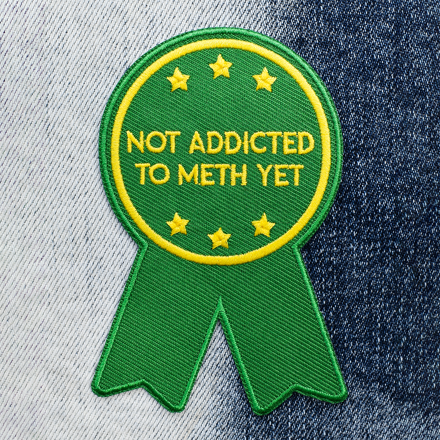 Retrograde Supply Co. - Wholesale Patch - Not Addicted to Meth (Iron-On Patch)1