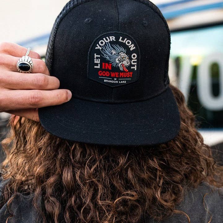 In God We Must - Wholesale Trucker Hat - Men's - Brandon Lake "Let Your Lion Out" Hat