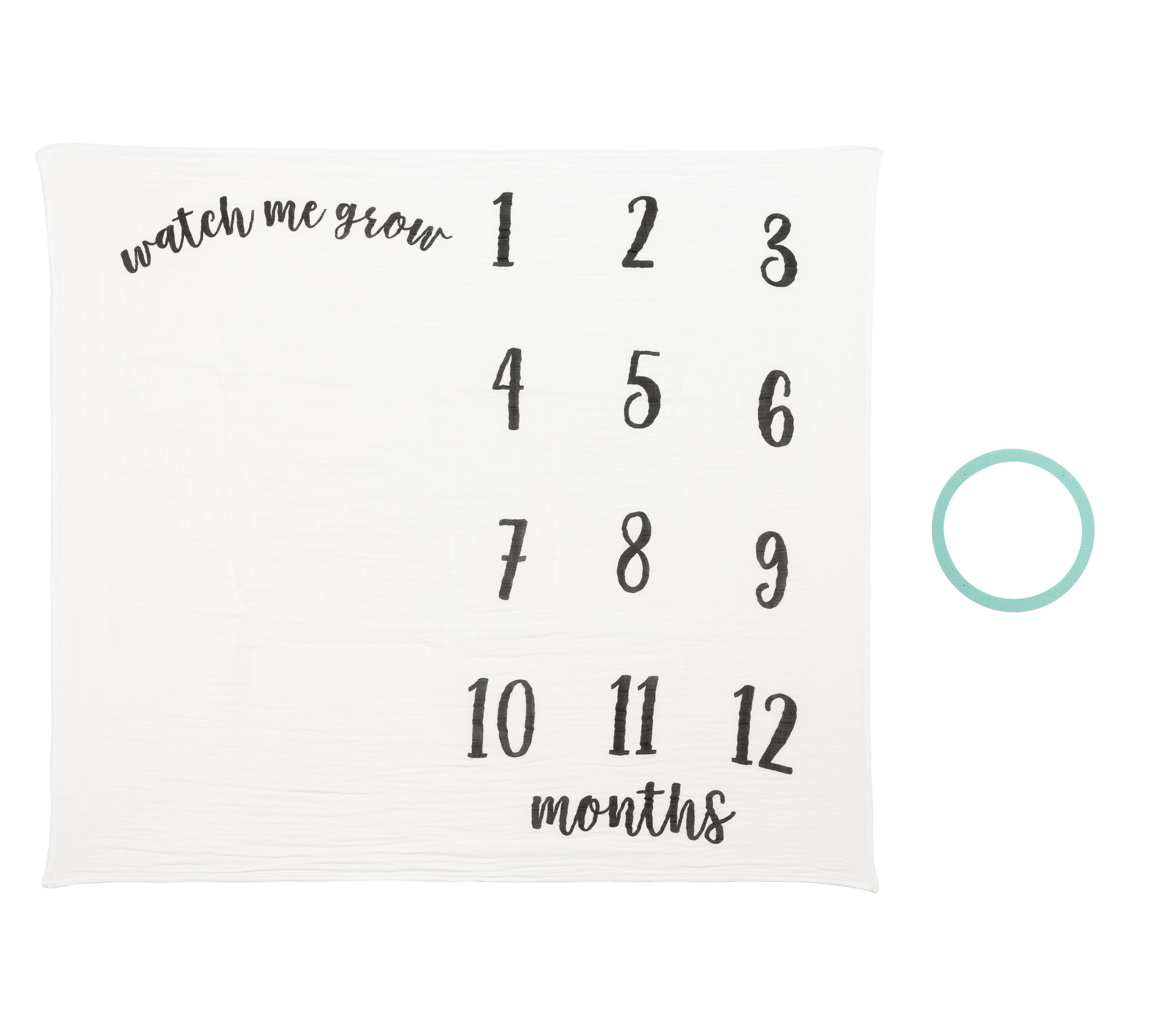 Kate & Milo - Wholesale Milestone Blanket - Kids & Baby - Baby Monthly Milestone Blanket, Photo Prop1