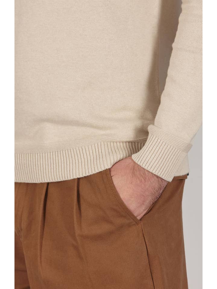 Paul James Knitwear - Wholesale Knitted jumper – Men′s - Mens Lightweight Organic Cotton Linen Saddle Shoulder Jumper16