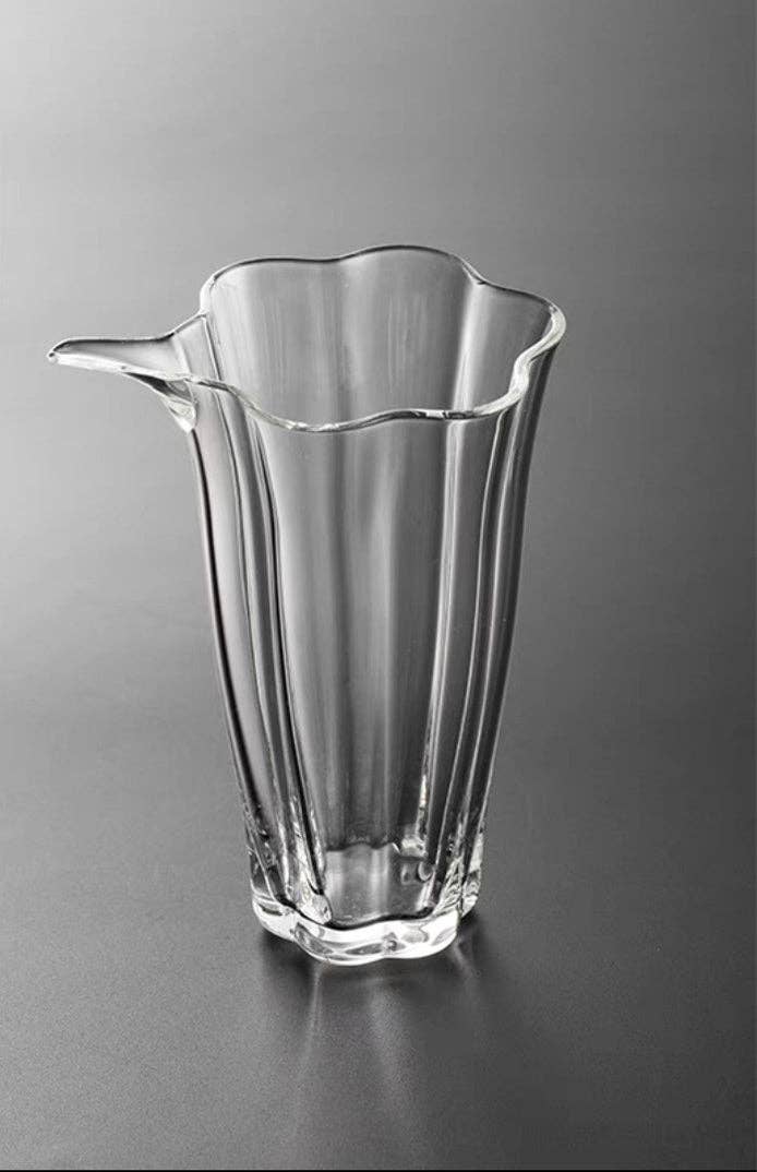 Gohobi （We cover U.S. import duties） - Wholesale Pitcher - Gohobi Handmade Floral Tall Glass Pitcher10