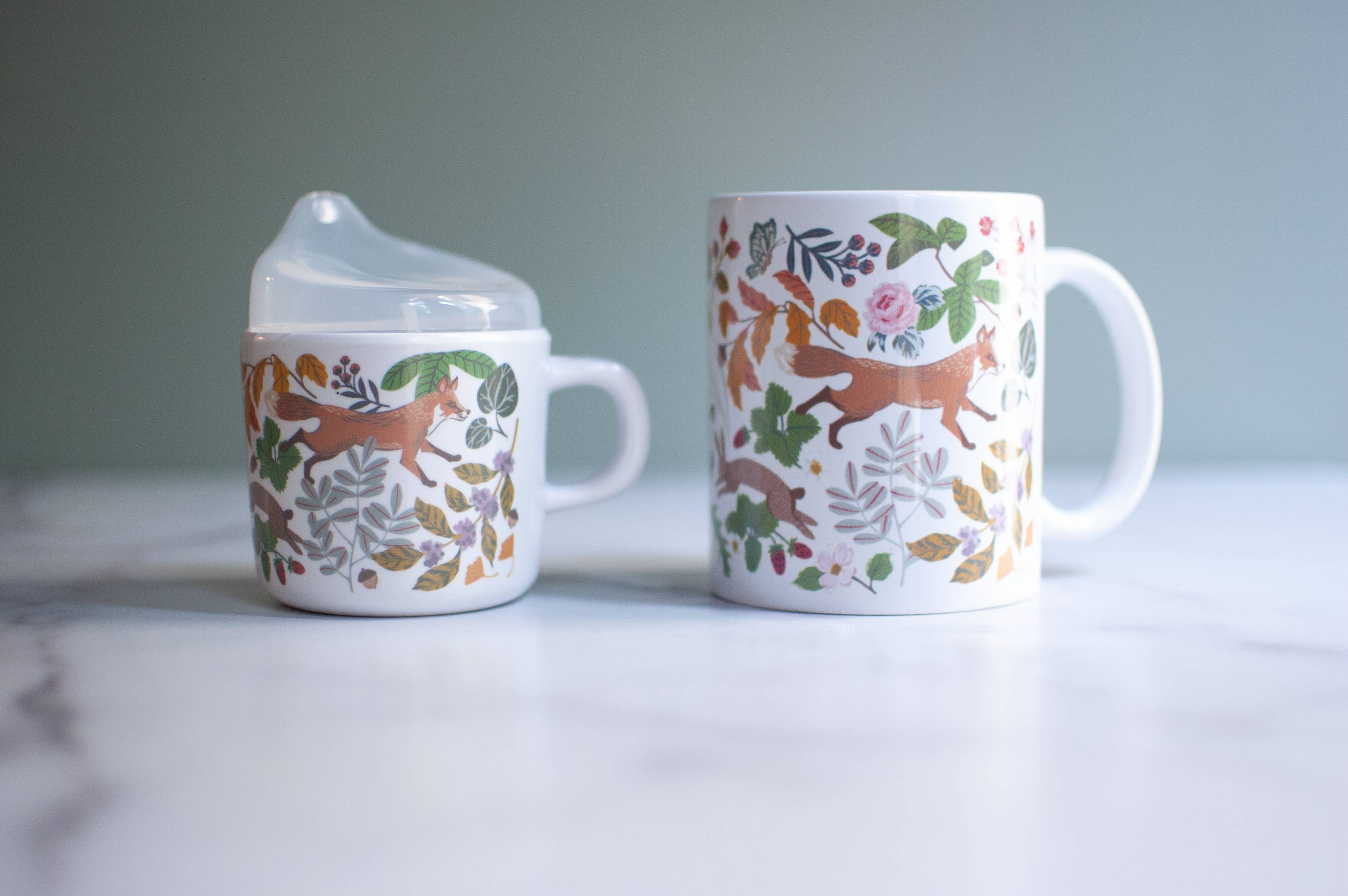 Helmsie - Wholesale Drinking Glass/Cup - Kids & Baby - Woodland Sippy Cup3