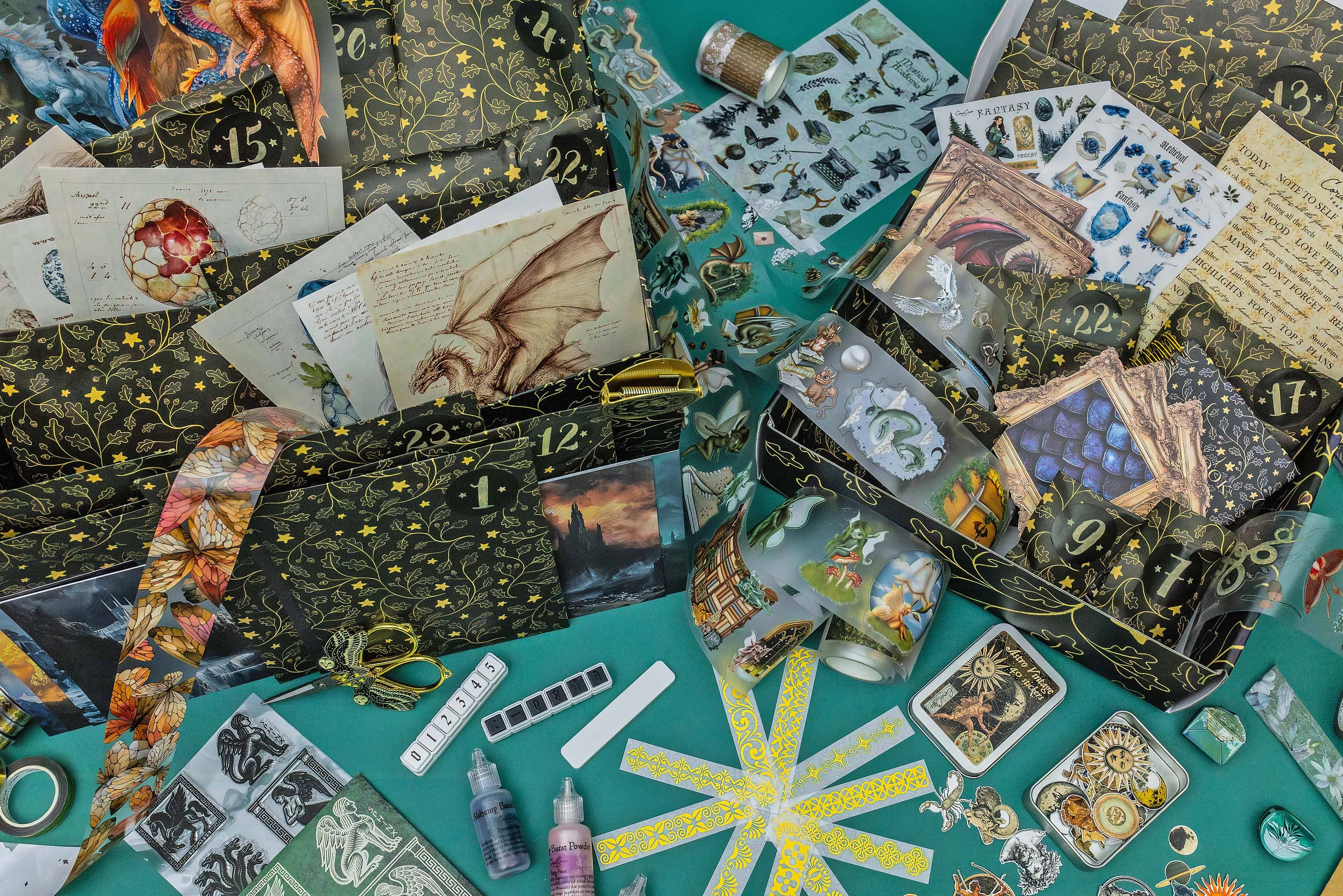 CoraCreaCrafts - Wholesale Advent Calendar - Vintage Craft Advent Calendars2