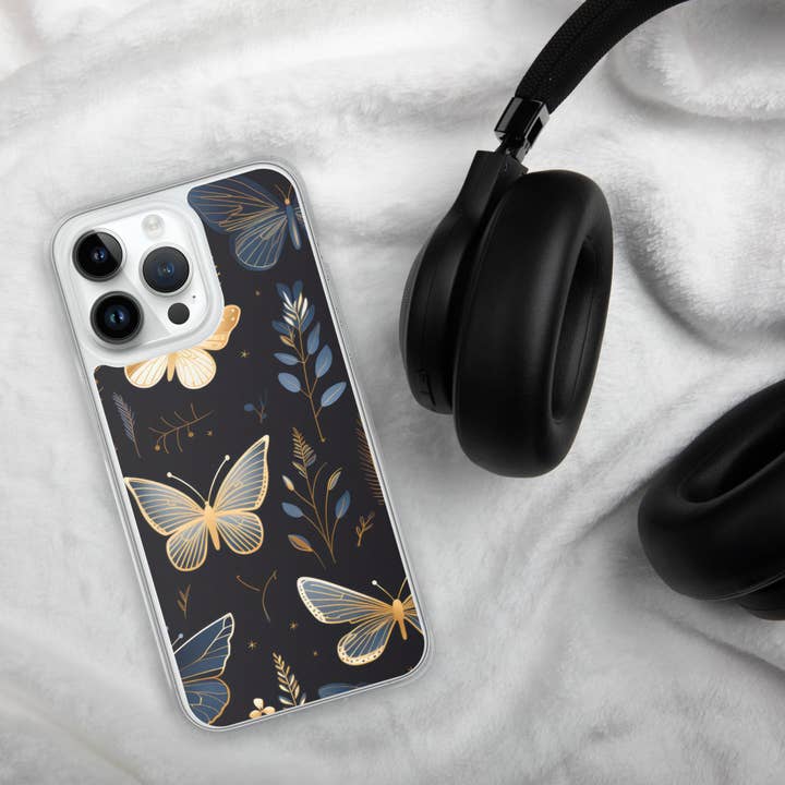 Coque d'iPhone Protectrice et Charmante de l'Amoureux des Papillons pour la vente par Grit with Grace, LLC