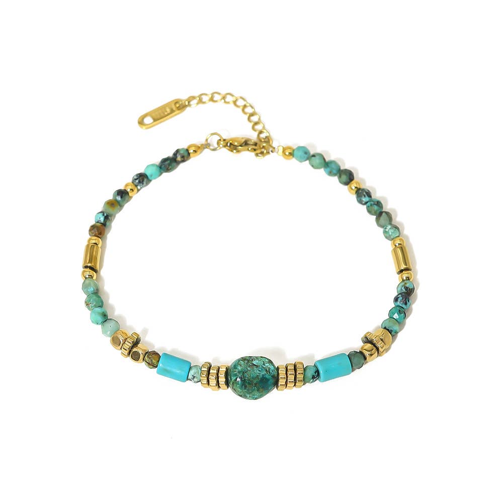 Fabula - Wholesale Beaded Bracelet - Turquoise Bracelet for Women Bohemian Beaded Bracelet0