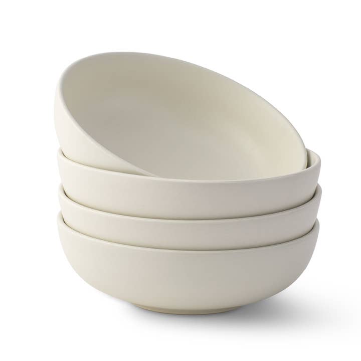 JoyJolt - Wholesale Bowl - JoyJolt Mesa 4-Piece Stoneware Pasta Bowls Set – 30oz7