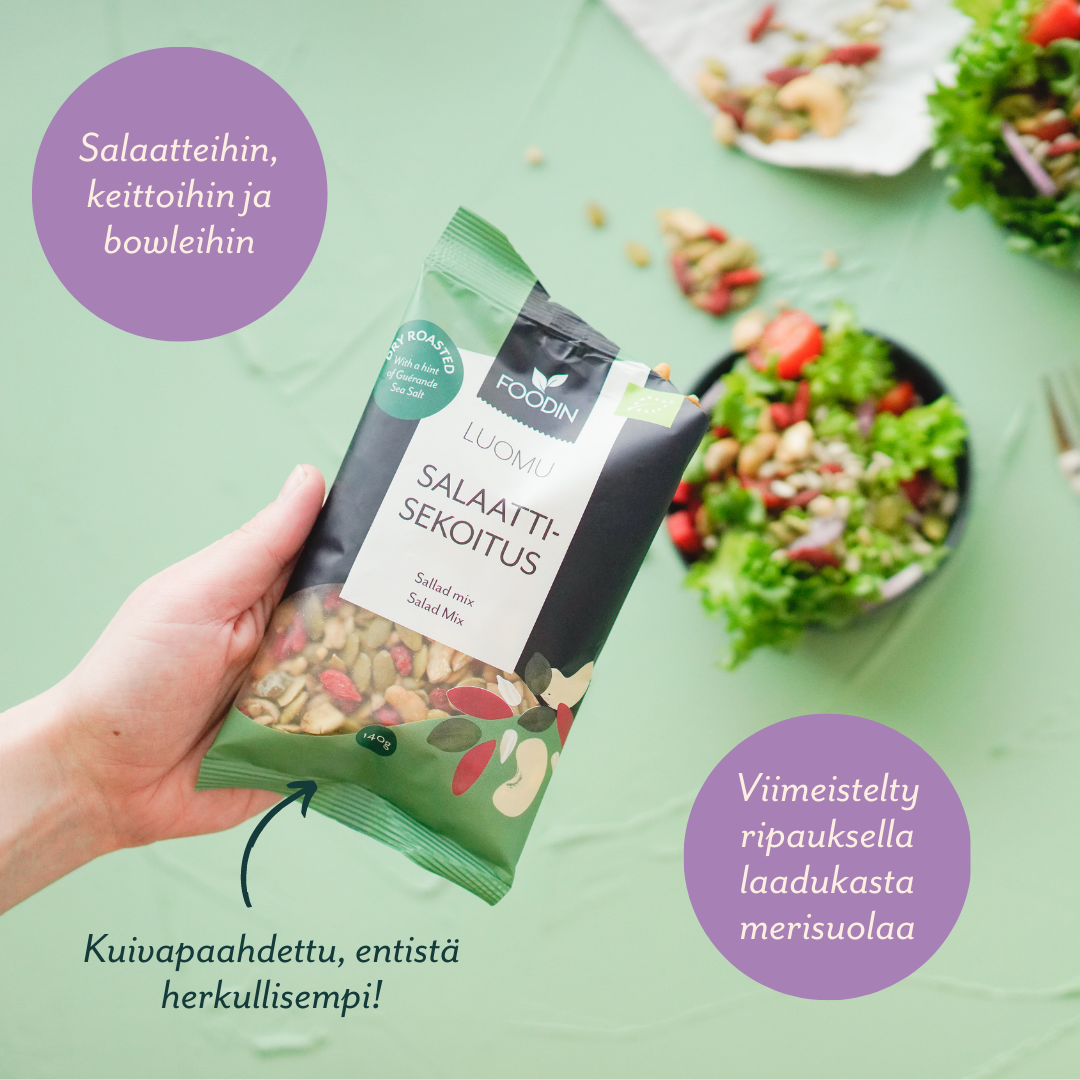 Foodin - Wholesale Trail Mix - Salad Mix, organic, 140 g 1