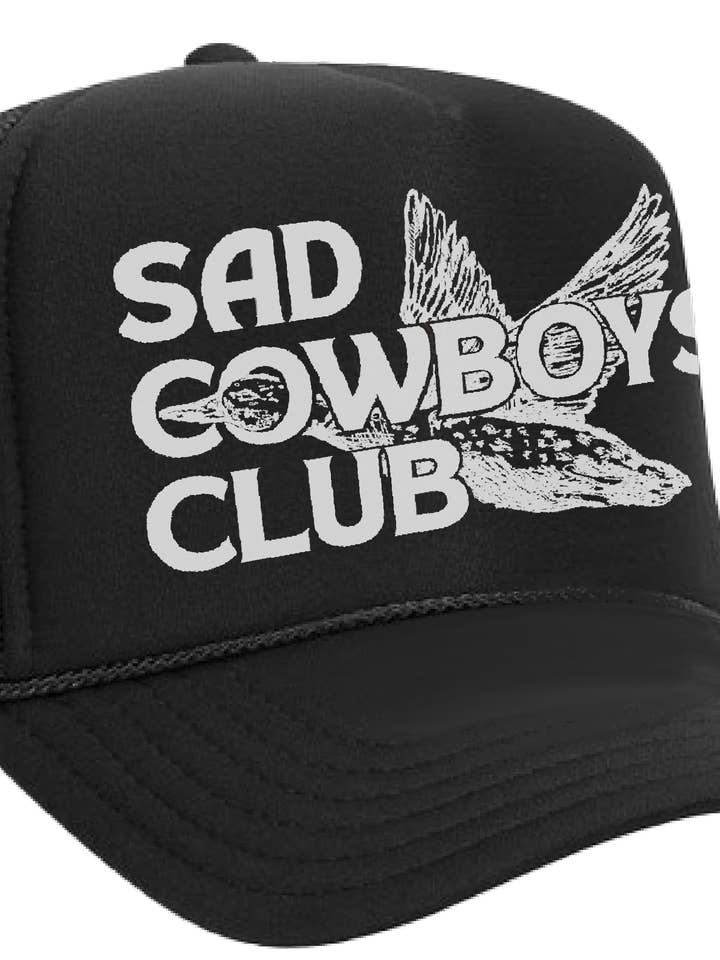 SAD COWBOYS CLUB - FOAM TRUCKER CAP for wholesale by Pointer And Pine