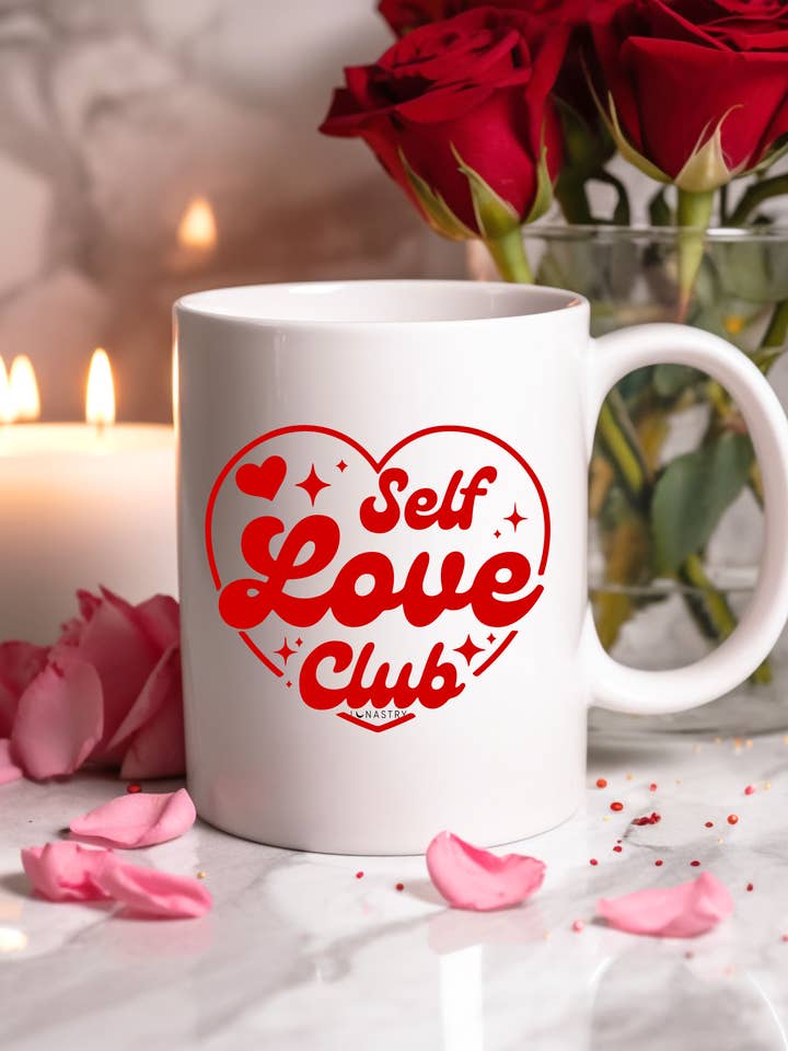 tasse Self Love Club pour la vente par Lunastry