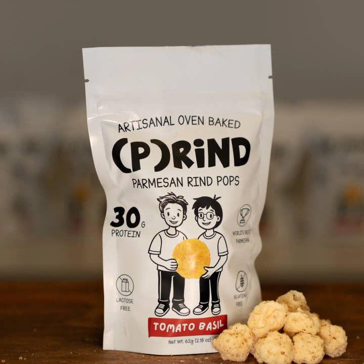 (P)rind, Co. - Wholesale Puffed Snack - Parmesan Pops Variety Bundle 4