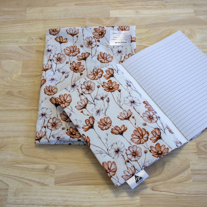 Little Miss M Designs - Wholesale Book cover - Burnt Dandelion Book Cover1