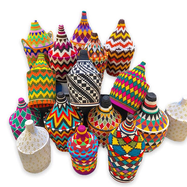 SOUK in the CITY – wholesale Basket – Berber Baskets XL5