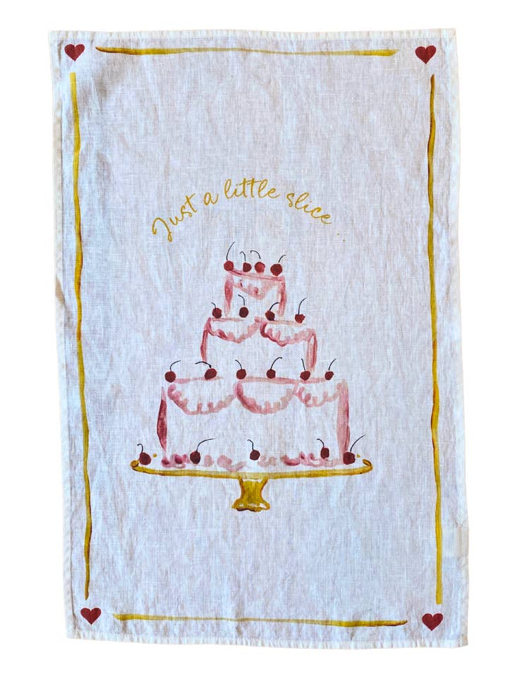 Bara en liten skiva - Linnehandduk för wholesale av Dinette