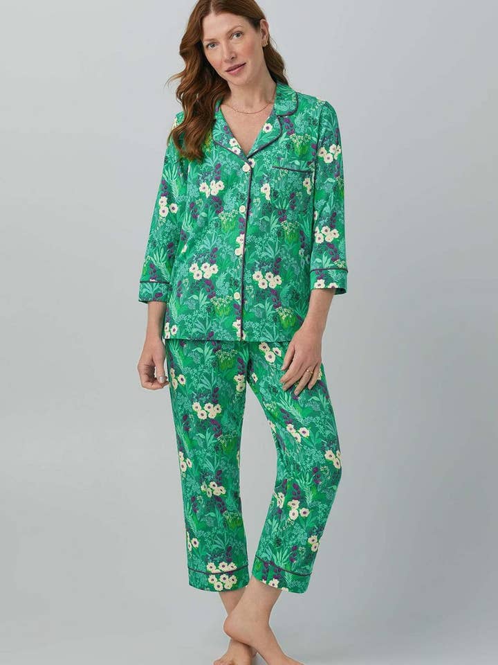 NINEXIS - Wholesale Lounge Set - Women's - CWSPJ0109_LARGE SIZE PRINTED LONG SLEEVE TROUSERS HOME WEAR
