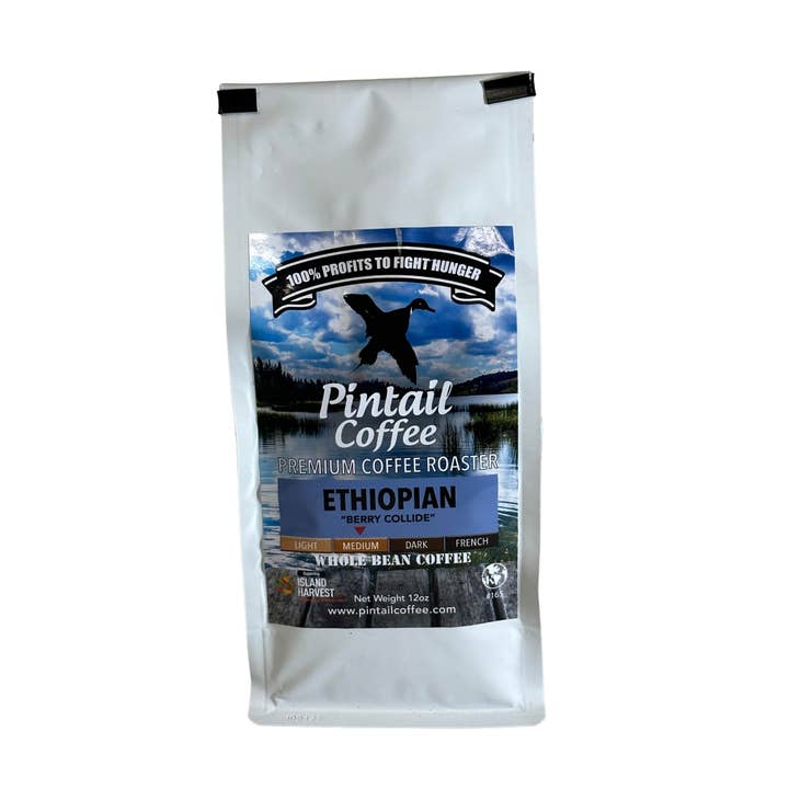 Ethiopian "Berry Collide" Whole Bean Coffee for wholesale by Pintail Coffee