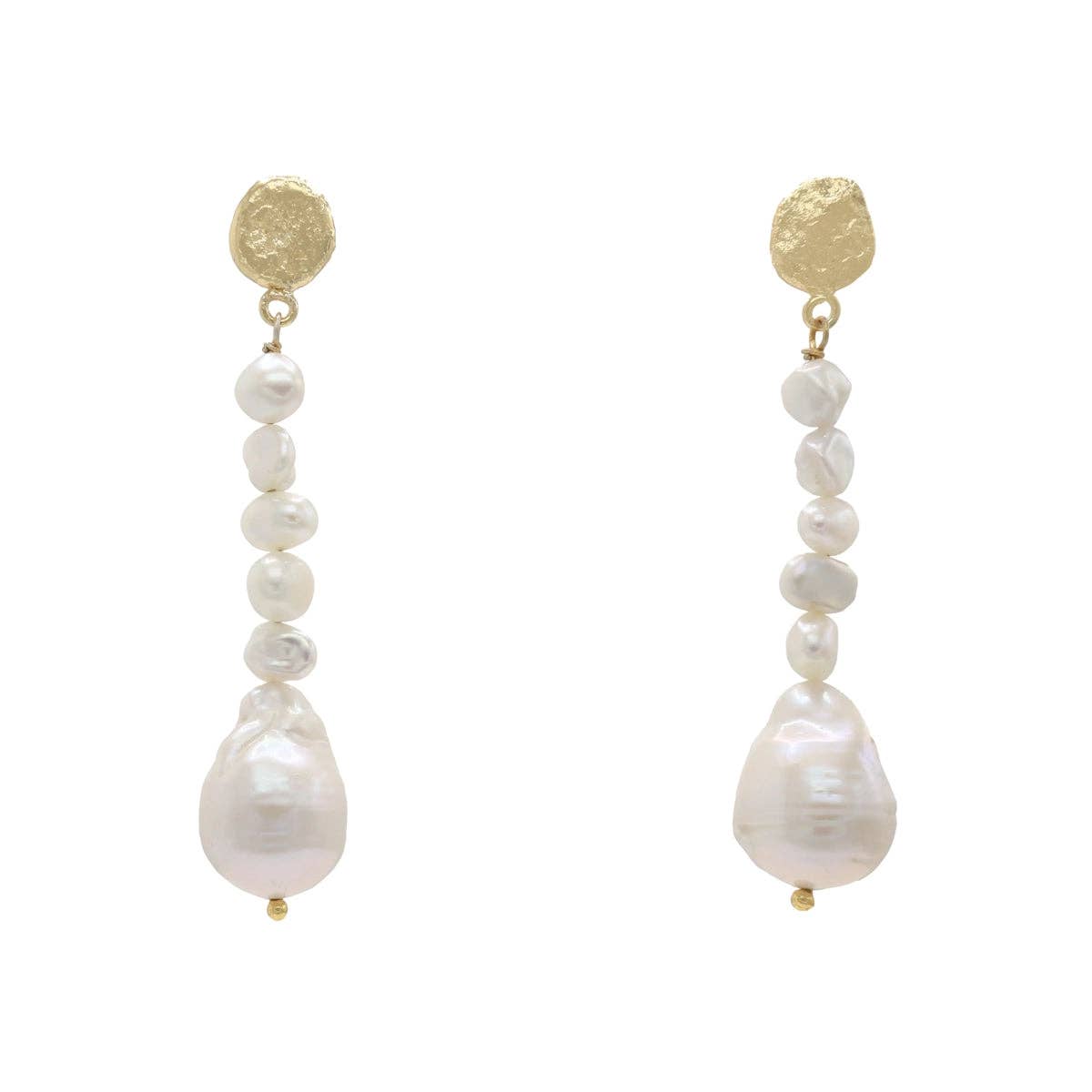 ACUS - Wholesale Dangle Earrings - Brio Pearl Earrings0