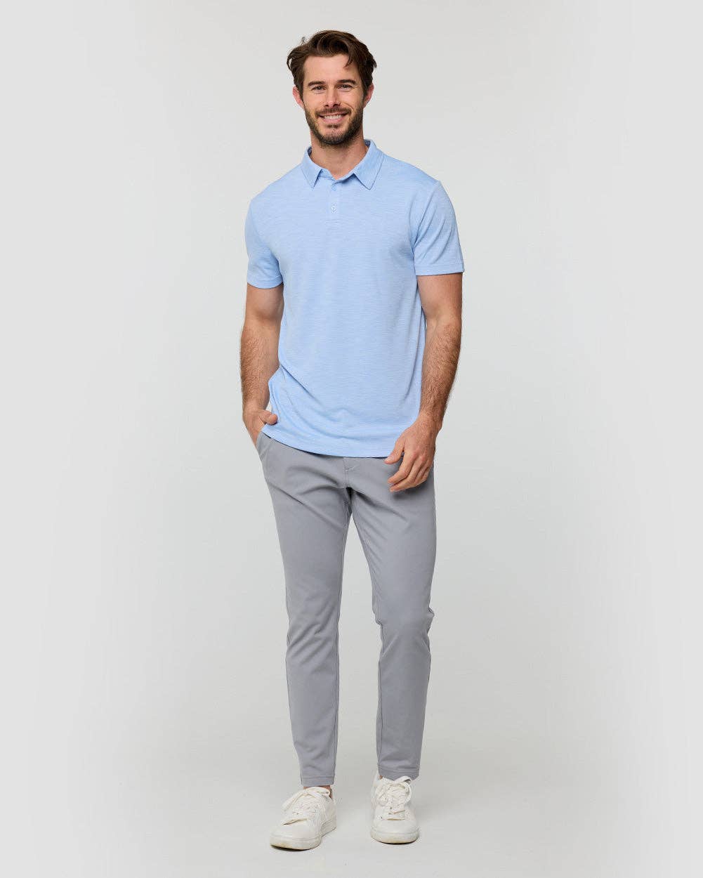 INTO THE AM – Engroshandel Sportstop – Herre – Herre Active Golf Polo60