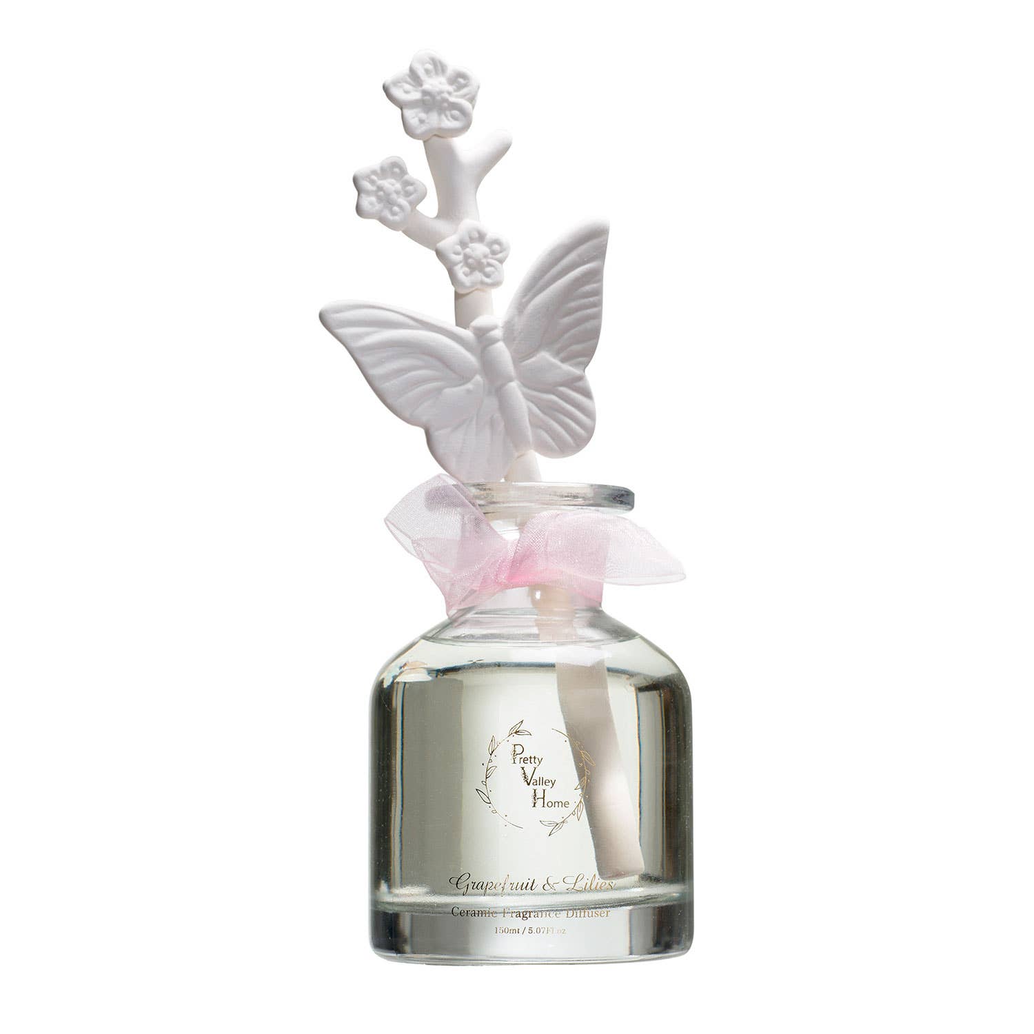 Pretty Valley Home - Wholesale Diffuser Fragrance Refill - Butterfly Flying Ceramic Diffuser - Home Decor & Gifts2