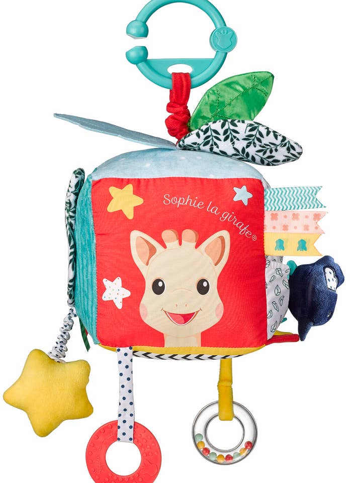 Sensory Cube - Sophie La Girafe for wholesale by Sophie la Girafe by Calisson Toys.