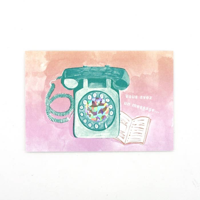 Quartier Libre Papier - Wholesale Everyday Greeting Card - Scratch Card Phone Free Zone0