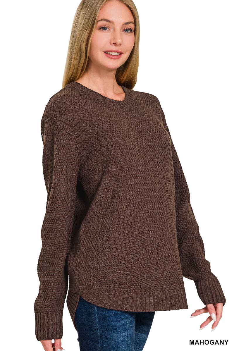 42POPS - Wholesale Knit Sweater - Women's - ",..._ Round Neck Basic Sweater8