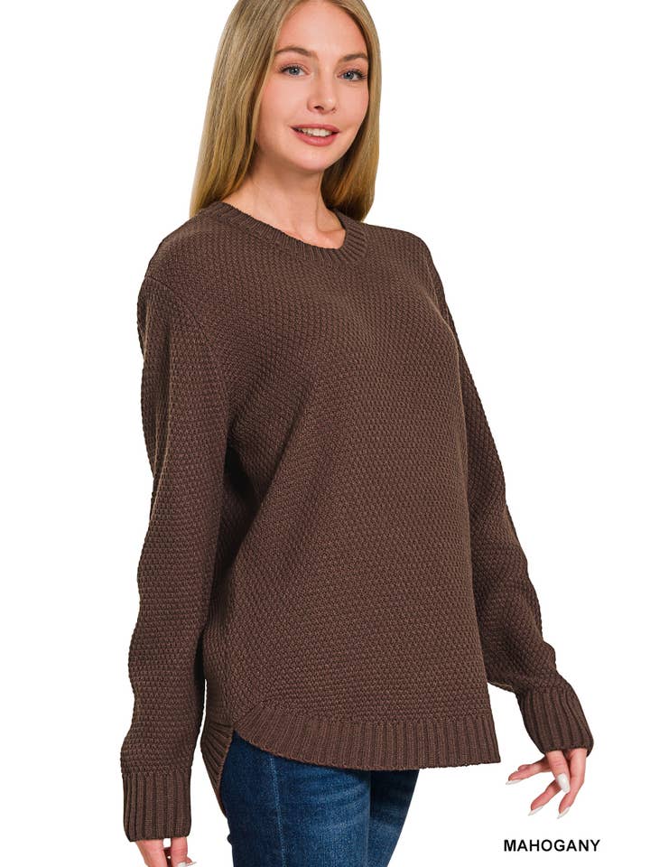 42POPS - Wholesale Knit Sweater - Women's - ",..._ Round Neck Basic Sweater8