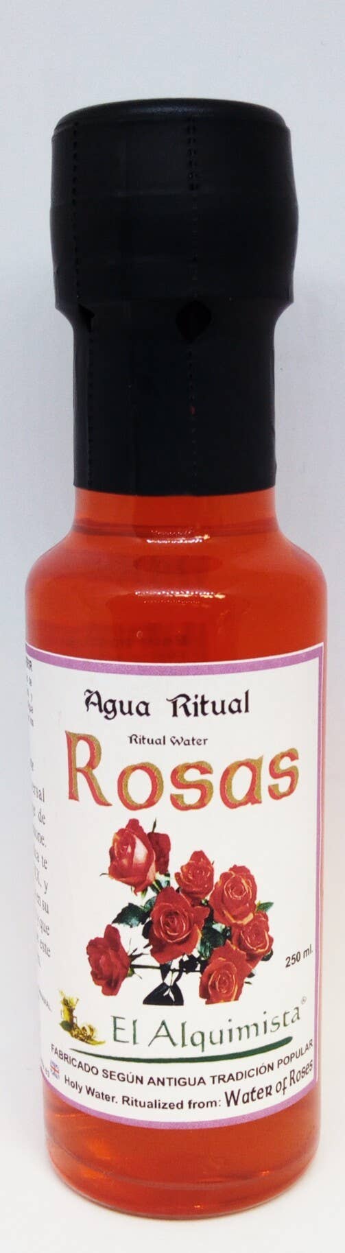 El Alquimista - Wholesale Meditation Supplies - ROSE WATER (glass bottle) 200 ml.0