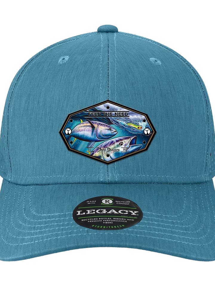 Cappello Blu Eco Marine Performance Tonno Rosso per la vendita all'ingrosso da parte di David Dunleavy