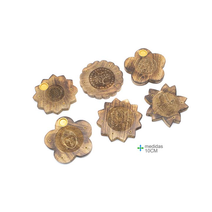 Esoterica Arte - Wholesale Incense - P. Wooden Incense 10cm (6 units)