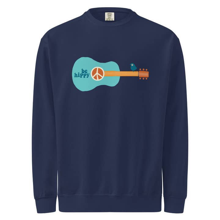 Vrede Gitaar Sweater voor wholesale door Be Hippy, LLC
