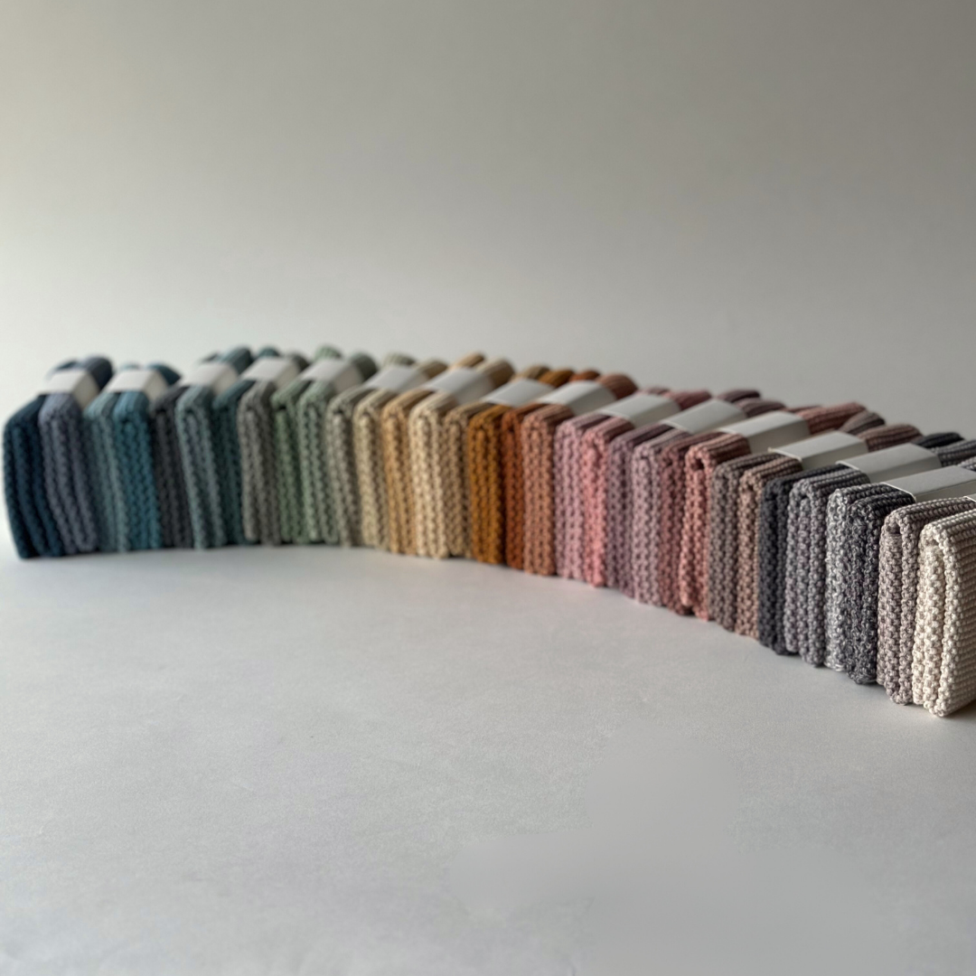 Aspegren Denmark – Engroshandel Køkkenhåndklæde – Viskestykker - Økologisk Bomuld - Sæt af 2 - Strikket Gylden Strå4