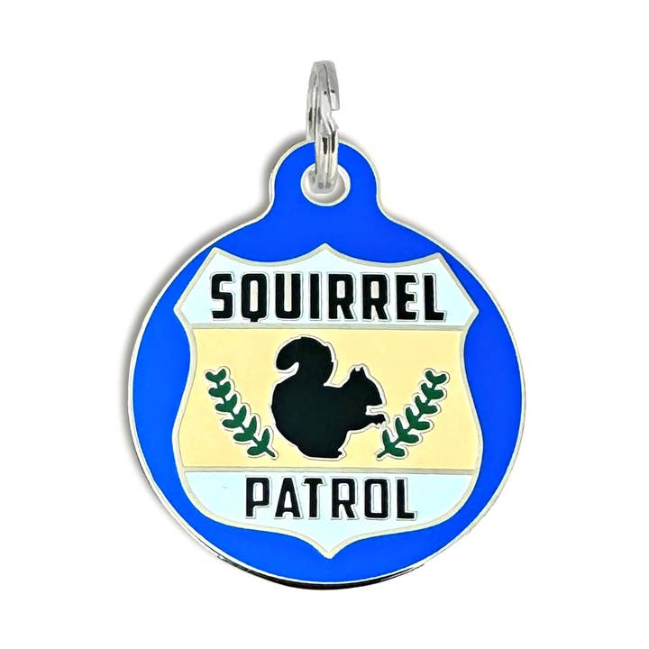Bad Tags - Wholesale Pet Identification Tag - Dog - Dog ID Tag with Personalized QR Code - Squirrel Patrol8