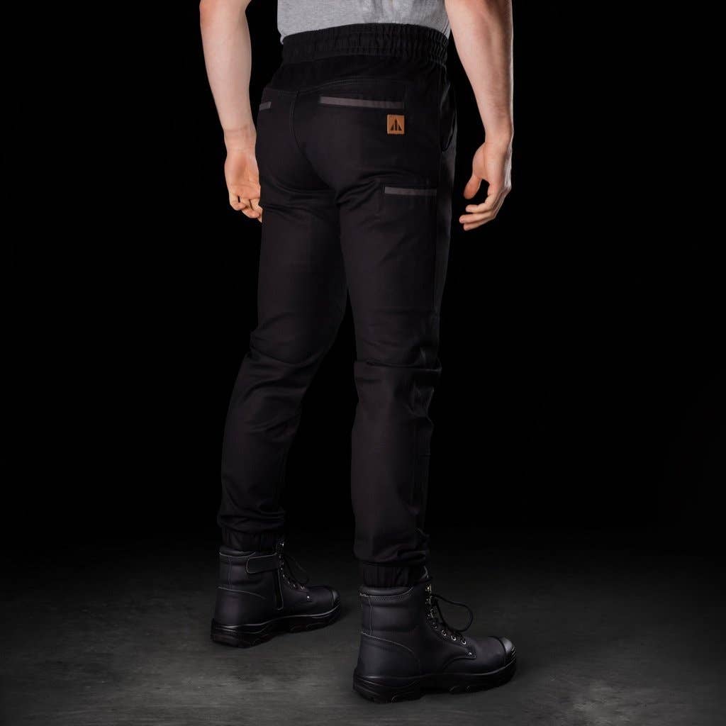 BAD WORKWEAR - Wholesale Pants - Men's - BAD 247™ SLIM FIT CUFFED ELASTIC WAIST CHINO WORK PANTS14