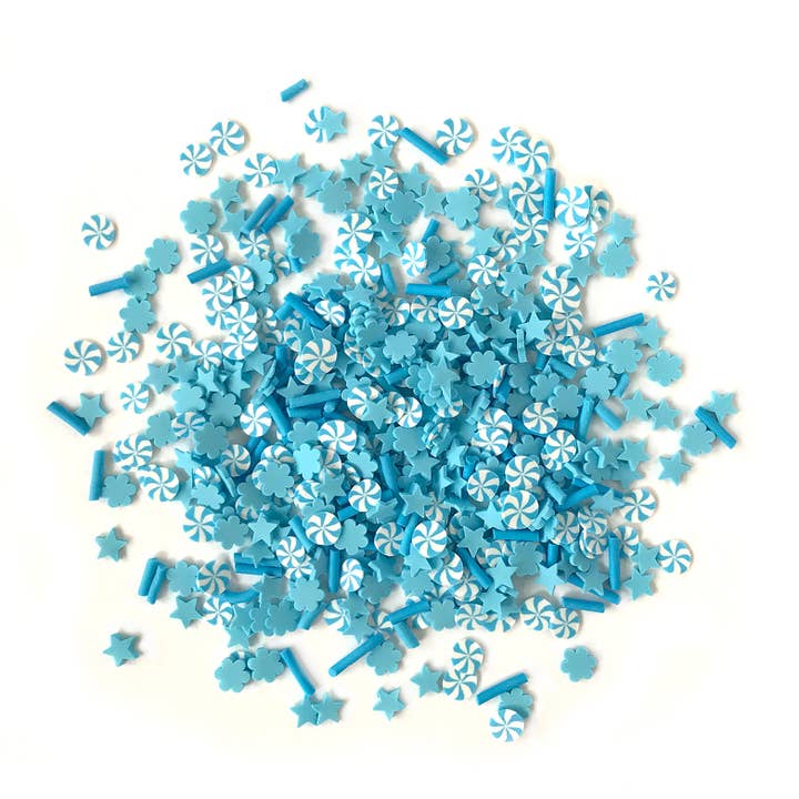 Sprinkletz Polymer Clay Pieces Robins Egg for wholesale by Buttons Galore & More