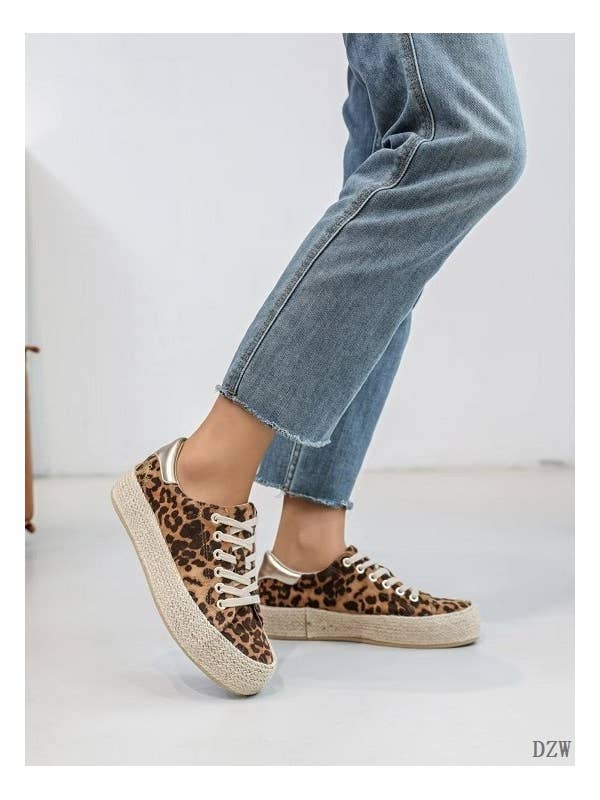 ANIMAL PRINT SNEAKER for wholesale by SWEET MAGIC SHOES & BAGS