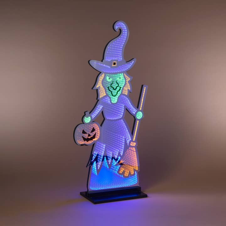The Gerson Companies - Wholesale Decorative Figurine - Gerson Halloween 53.3"H UL Electric Infinity Lighted Hallowe