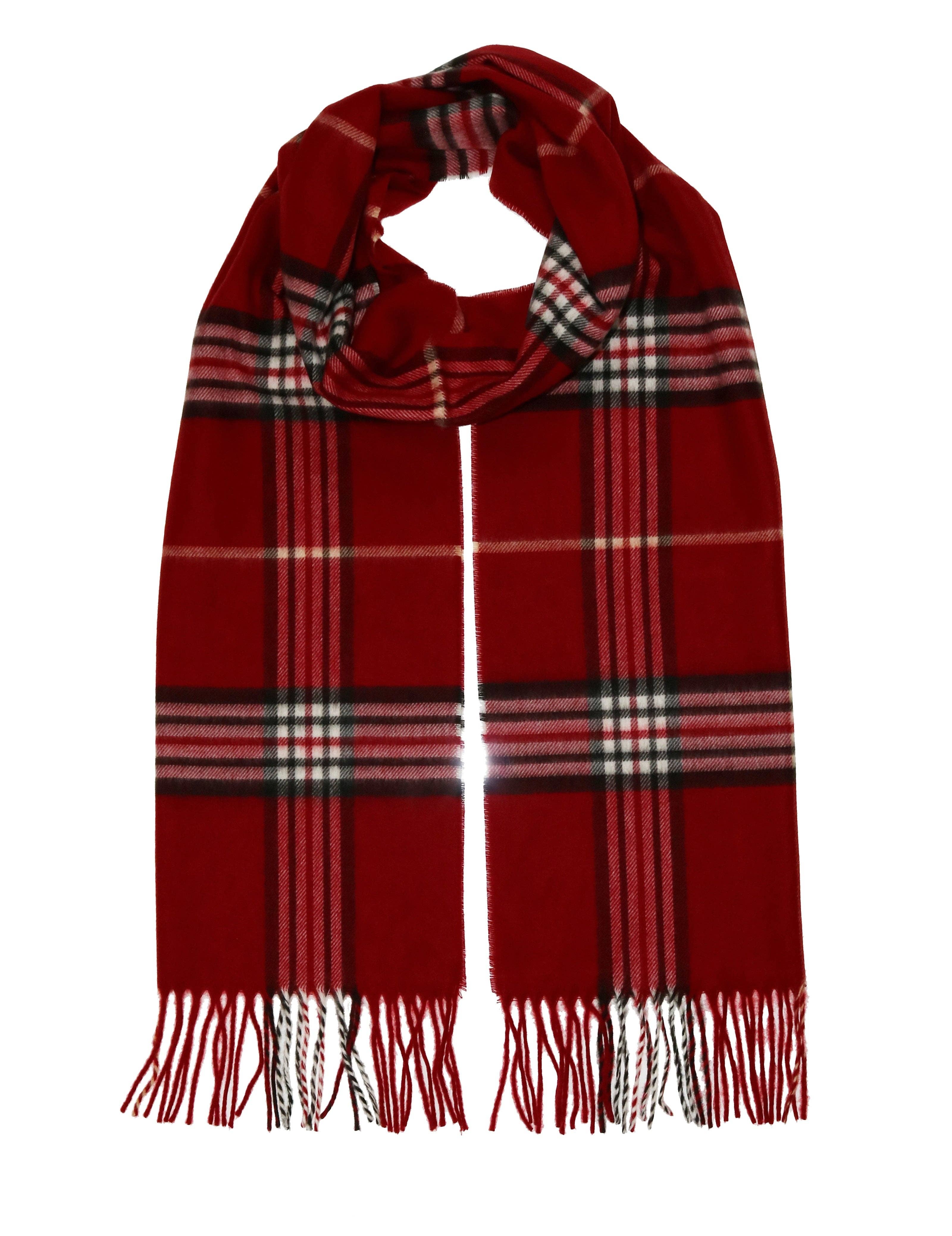 FRAAS - The Scarf Company - Wholesale Scarf - Women's - FRAAS Plaid Cashmink® Scarf10
