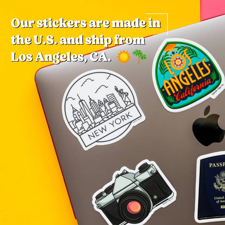 Blank Tag Co. Stickers - Waterproof Stickers - Wholesale Sticker - Peanuts® Snoopy With A Puffy Jacket Sticker4