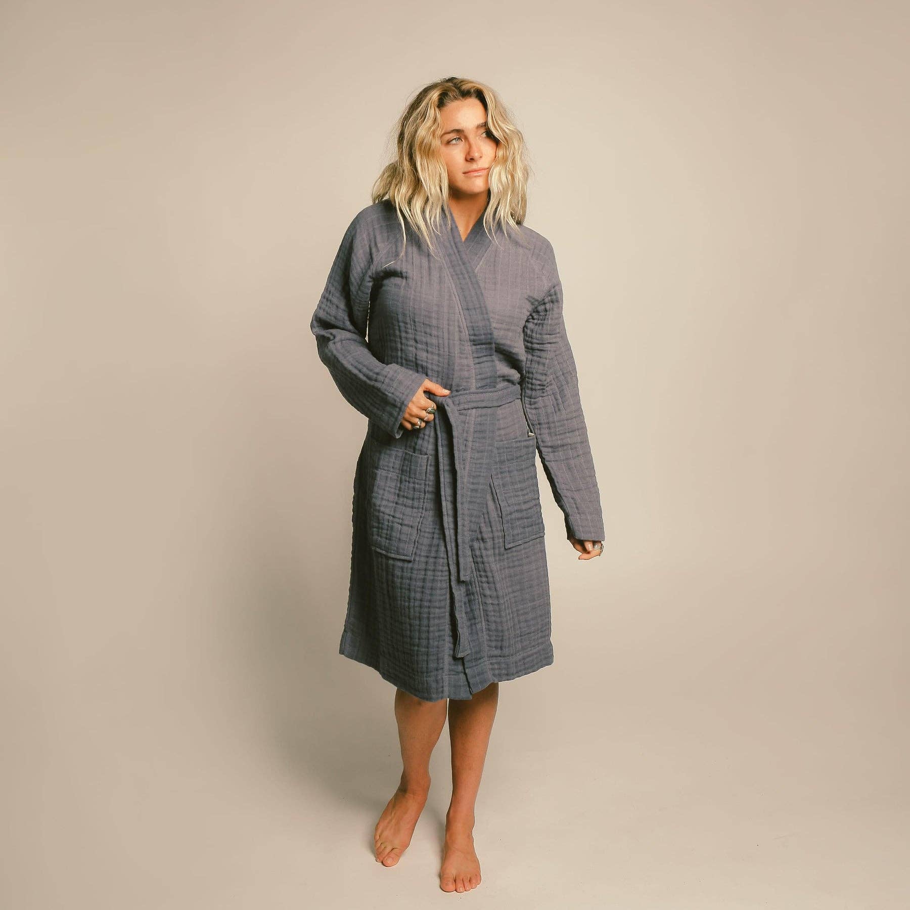Happy Place Brand - Wholesale Robe - Women's - Organic Gauzy Robe20