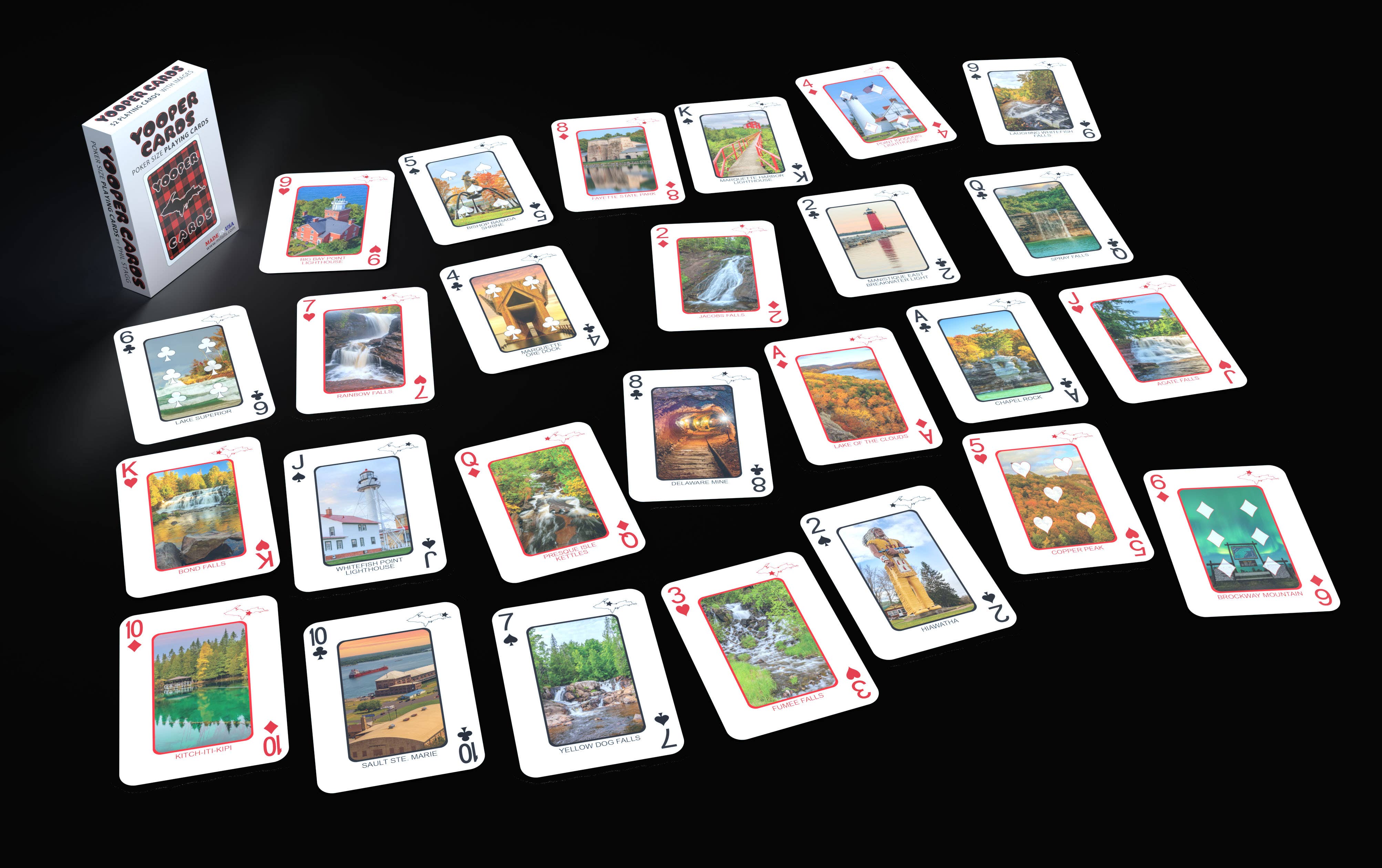 Phil Stagg Photography - Wholesale Playing Cards - YOOPER CARDS - Playing Cards - Euchre Friendly1