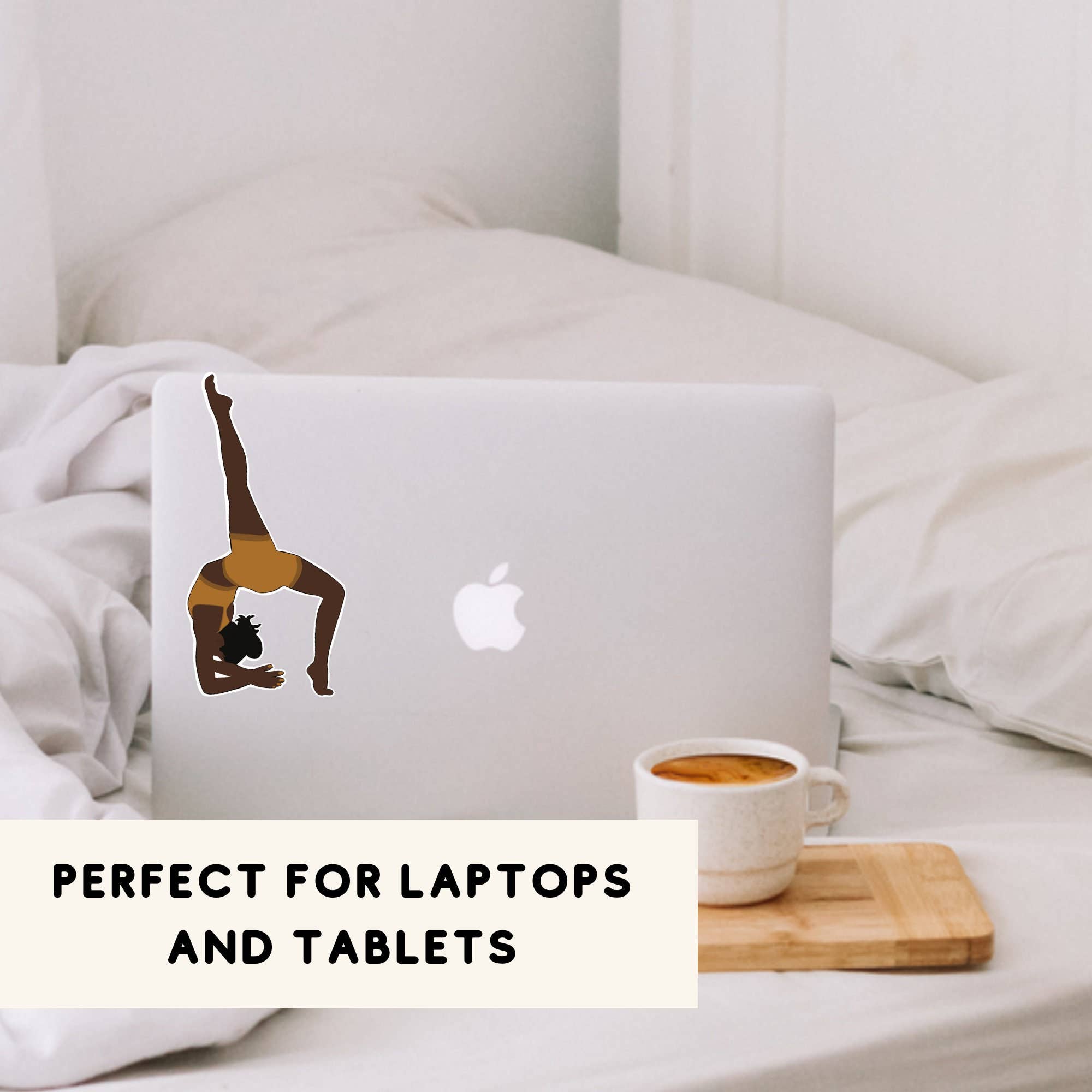 Syera Love & Co. - Venta al por mayor Pegatina - Pegatinas y calcomanías de vinilo troqueladas para portátil de chica fitness5