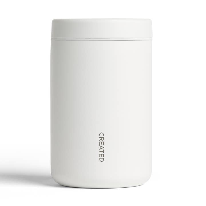 White 8oz Nomad with Sip Lid (White) for wholesale on Faire0