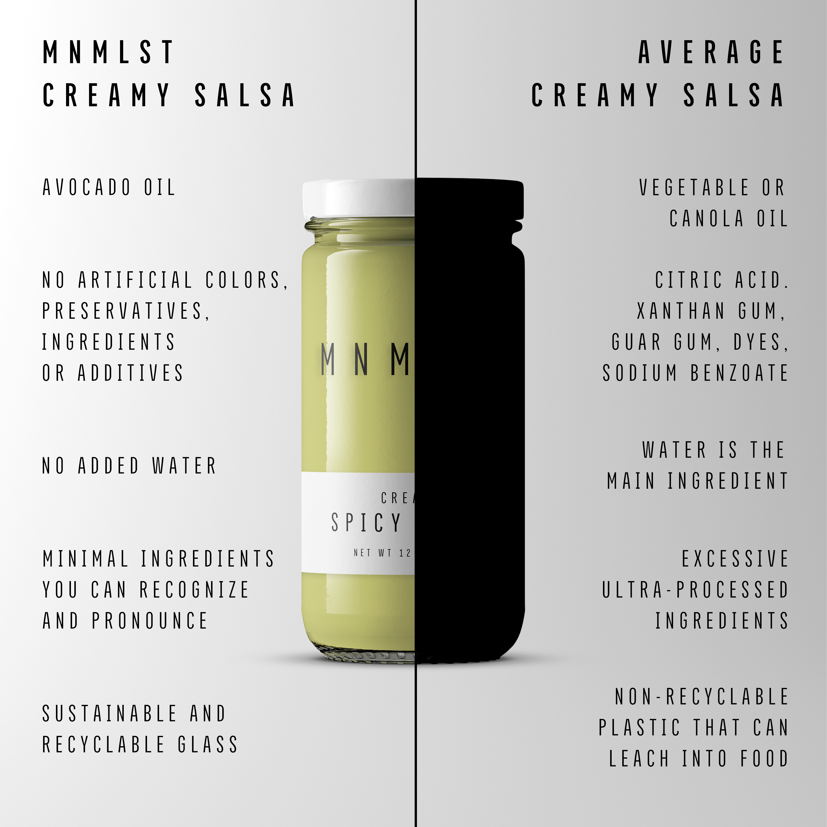 MNMLST - Wholesale Salsa - Creamy Spicy Salsa4