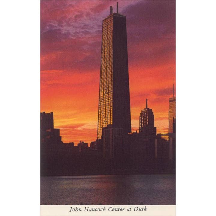 Kunstdruk CH-582 John Hancock Center voor wholesale door Found Image Press