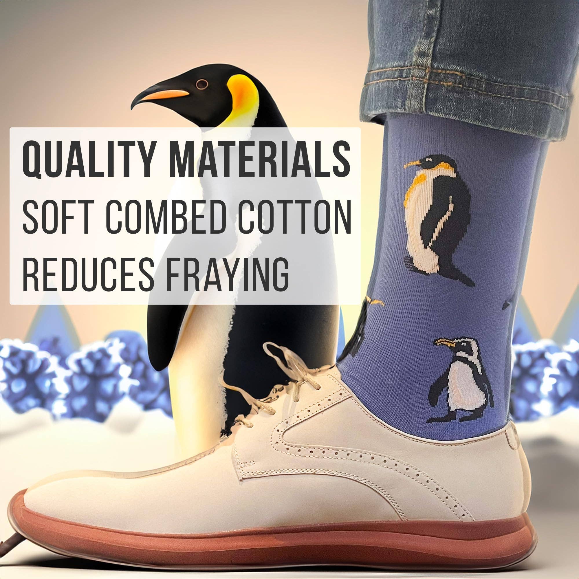 Imagery Socks - Wholesale Socks - Men's - Men's Penguin Socks1