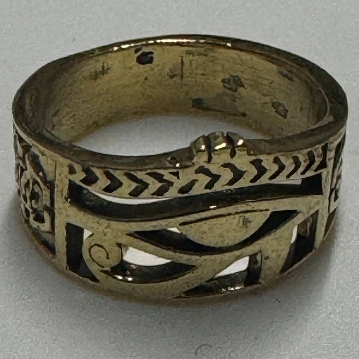 Eye of Horus Band Ring and other Purchase Wholesale hathor. Free Returns & Net 60 Terms on Faire trending on Faire.