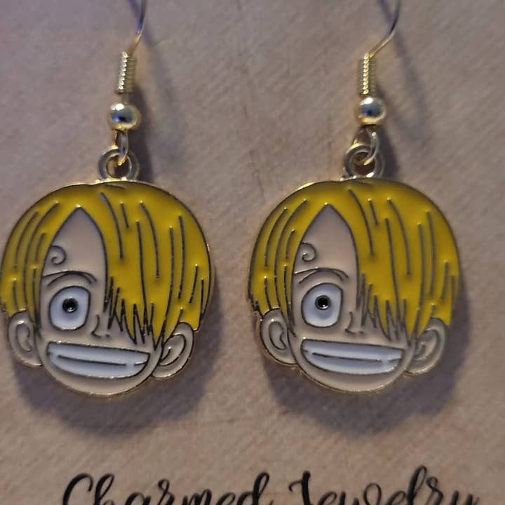 Con-Quest Crafts - Wholesale Jewelry Set - Shounen Anime Inspired Earrings, Necklaces & Zipper Pulls 3
