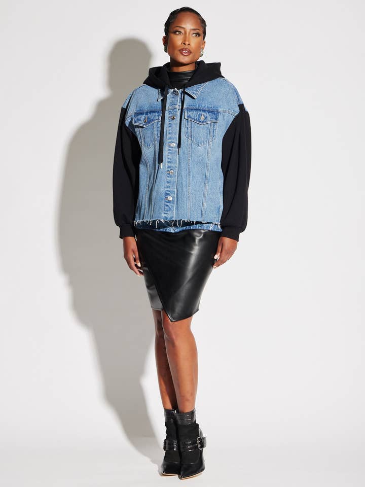 Combo Jean Jacket for wholesale by CIRCULAR PATH