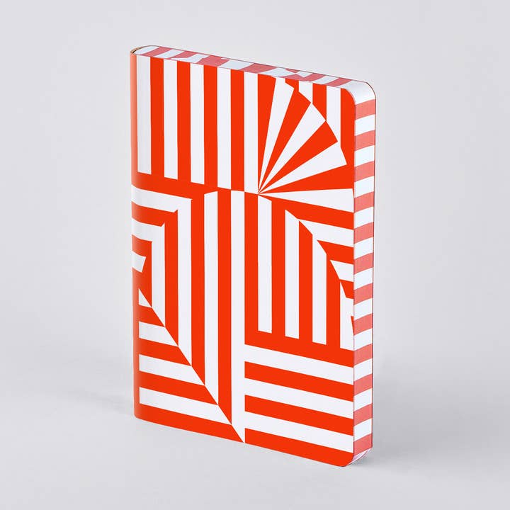 Fancy Fans - Notebook Graphic S | A6 | 2.5mm Dot Grid for wholesale by nuuna