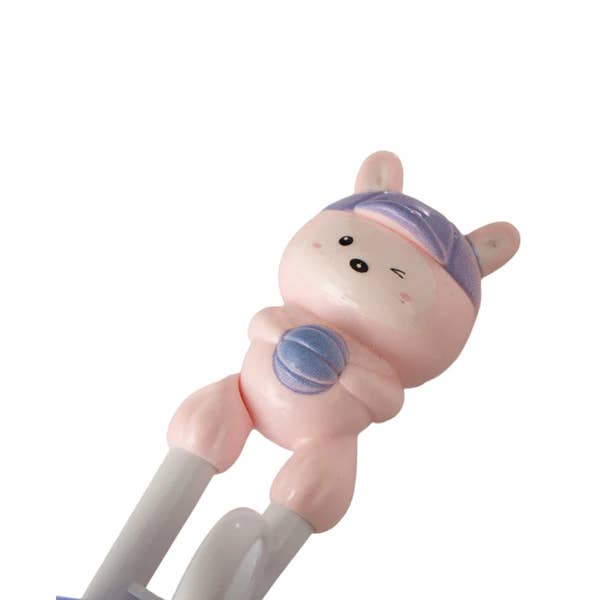 Urban Tokyo - Wholesale Chopsticks - Rabbit Training Chopsticks Plastic With Adjustable Silicon (